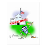 White House Foreclosed Post Card