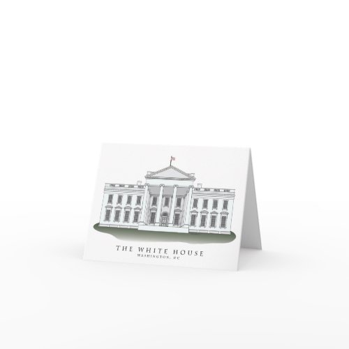 White House Notecards card