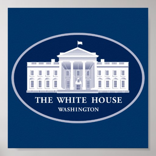 White House Press Conference Background Print | Zazzle