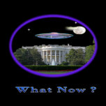 White house UFO landing posters