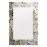 White Hydrangea Blossom Stationery
