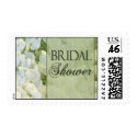 White hydrangea Bridal Shower stamp by perfectpostage White hydrangea Bridal Shower stamp
