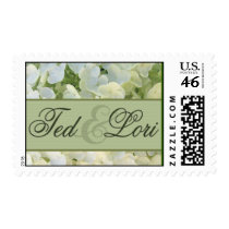White hydrangea custom postage postage by perfectpostage White hydrangea custom postage postage
