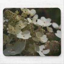 White Hydrangea mousepads by Flowerpixels White Hydrangea mousepads