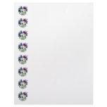 White Hydrangea With Canterbury Bells and Sage Letterhead