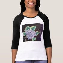 White hydrangeas t-shirts by anaisacolon White hydrangeas t-shirts