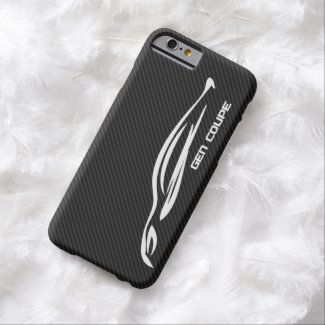 White Hyundai GENESIS COUPE Logo Barely There iPhone 6 Case