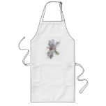 White Iris Apron