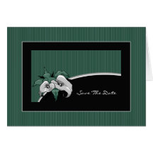 White Iris Greeting Cards