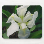 White Iris mousepads