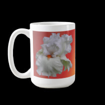 White Iris Mug