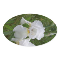 White Iris Stickers