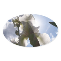 White Iris Sticker