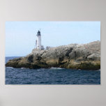 White Island Lighthouse Poster