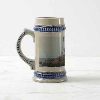 White Island Lighthouse Stein mug
