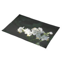 White Jacobs Ladder Placemat