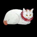 White Japanese Cat T-Shirt