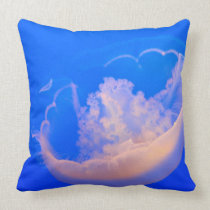white jellyfish pillows