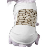 White kidney beans dog tee shirt