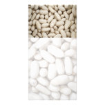 White kidney beans photo cards