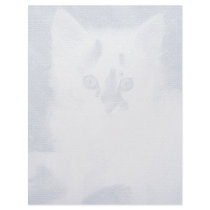 White Kitten Stationary letterhead by ginnyl52 White Kitten Stationary letterhead