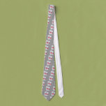 White Kittens Valentine Necktie