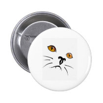 white Kitty buttons
