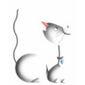 White Kitty Top t-shirts