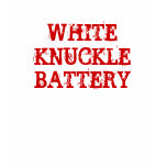 WHITE KNUCKLE BATTERY - Ladies T-shirt