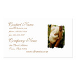 White Koala Bear Business Card