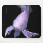 White Koi under Lights Mouse Mat