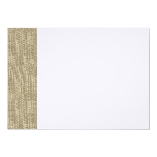 White Lace and Burlap First Communion Cards