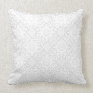 White Lace Pillow