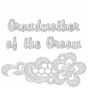 White Lace Wedding - Grandmother of the Groom embroidered shirts