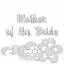 White Lace Wedding - Mother of the Bride embroidered shirts