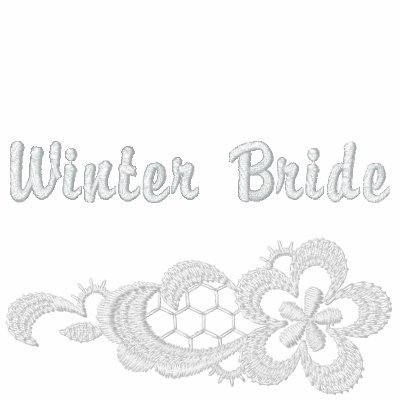 White Lace Wedding - Winter Bride by WedThreads