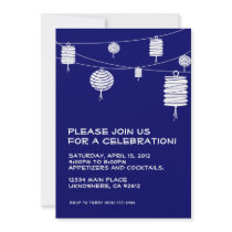 White Lanterns Invitation