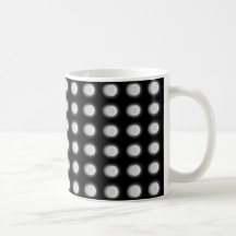 White Leds On Black Mug