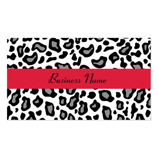 White Leopard Business Card