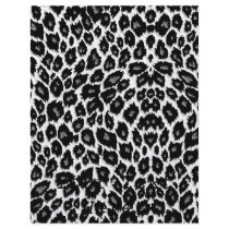 White Leopard Design Flyer