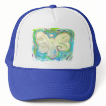 White Light Angel Trucker Hats