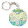 White Light Angel Keychain