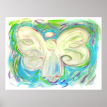 White Light Angel Poster