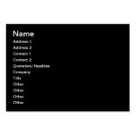 White/Light Grey Halftone Paw Print Business Card