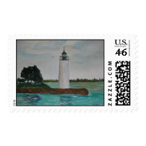 White Lighthouse postage