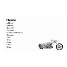 White Lightning Business Cards