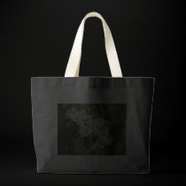 White Lilac Black Jumbo Tote Bag bags