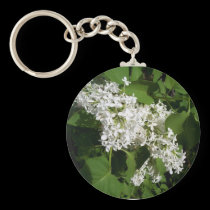 White Lilac Key Chain keychains