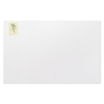White lilac weed scanned in tissue background stationery design