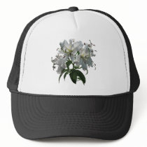 White Lilies hats